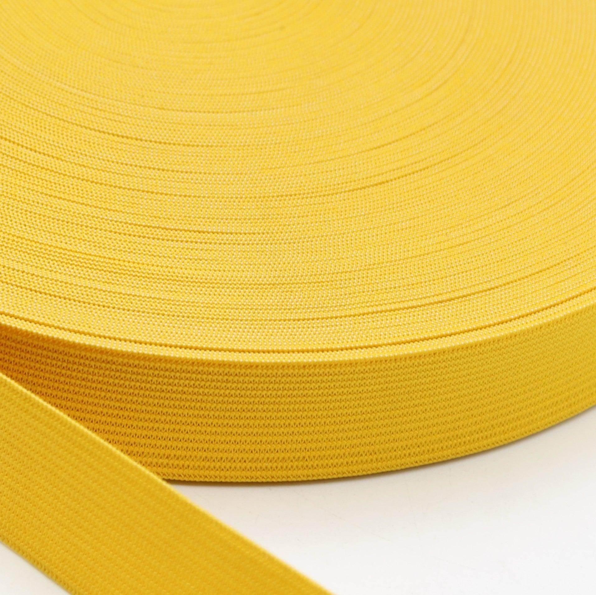 10 METERS - coloured ELASTIC 25MM #ELA1979 - ACCESSOIRES LEDUC BV
