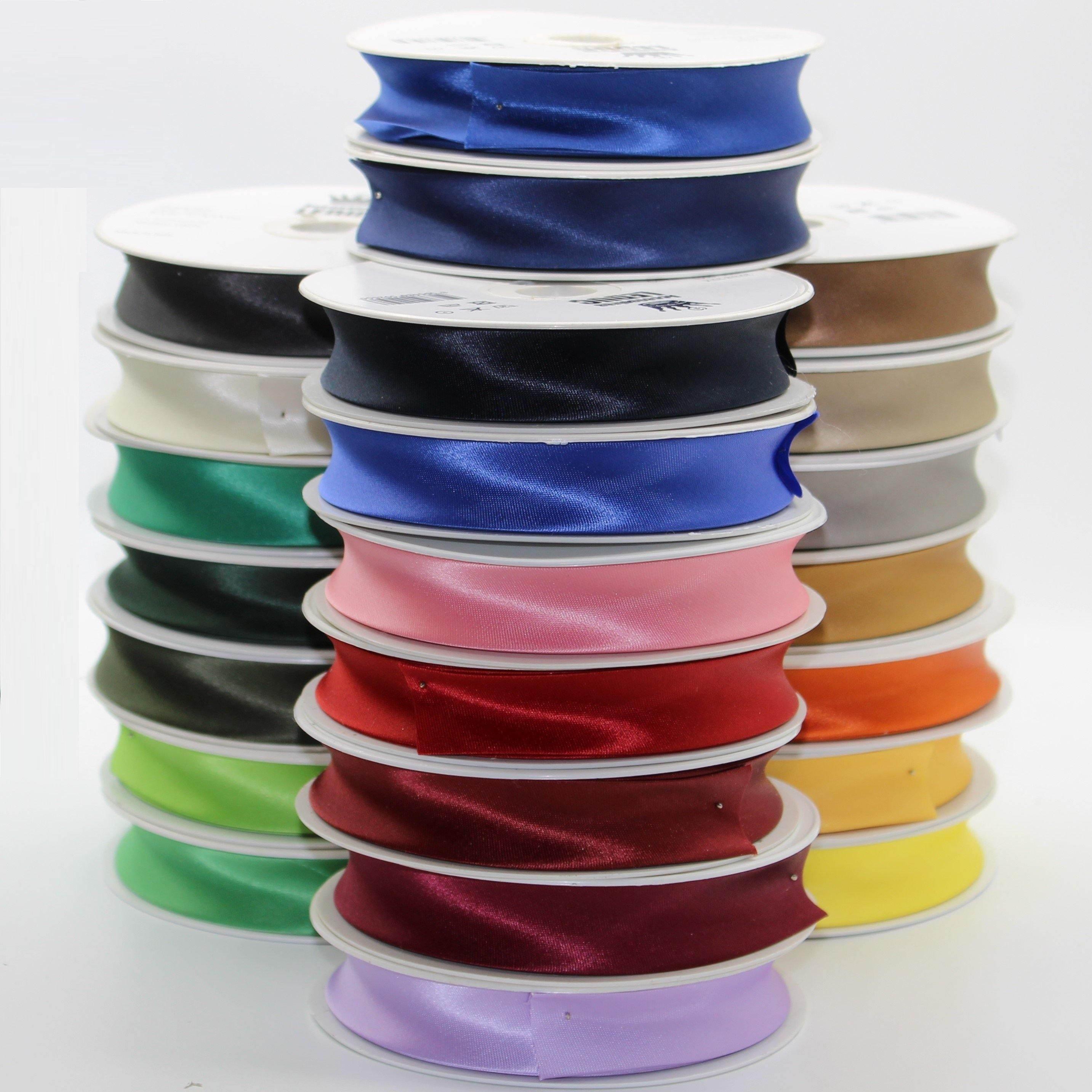 Satin BIAS BINDING / 20mm - 20/8/8 #SBI500-20-8-8-20 - ACCESSOIRES LEDUC BV