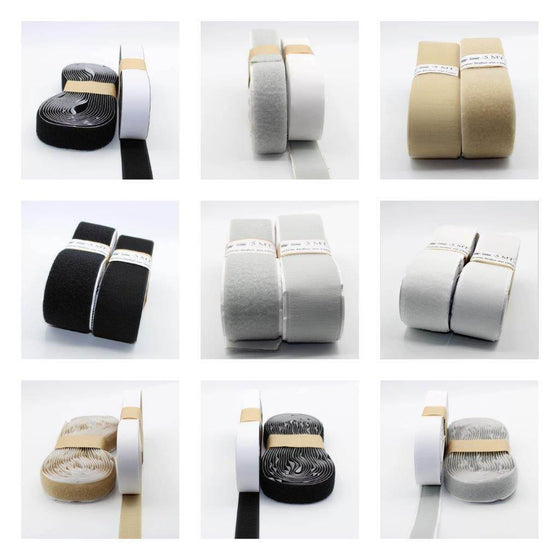 Adhesive Hook & Loop Tape (velcro type) 5 meters #HNL502 - ACCESSOIRES LEDUC BV