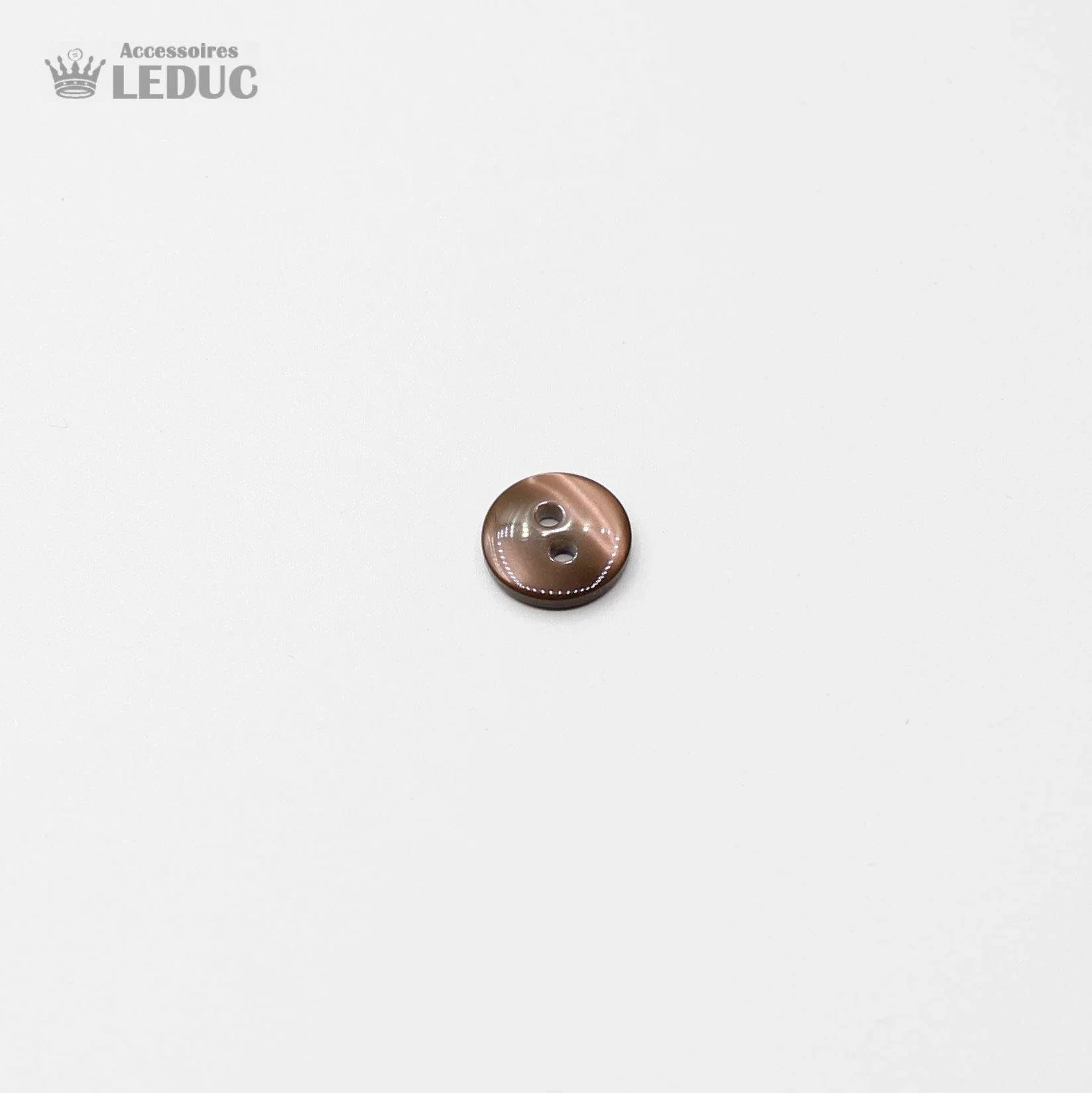 50 pieces - 2 Holes Polyester Button for Blouses 13mm (20") - (KP2 105 20") - ACCESSOIRES LEDUC