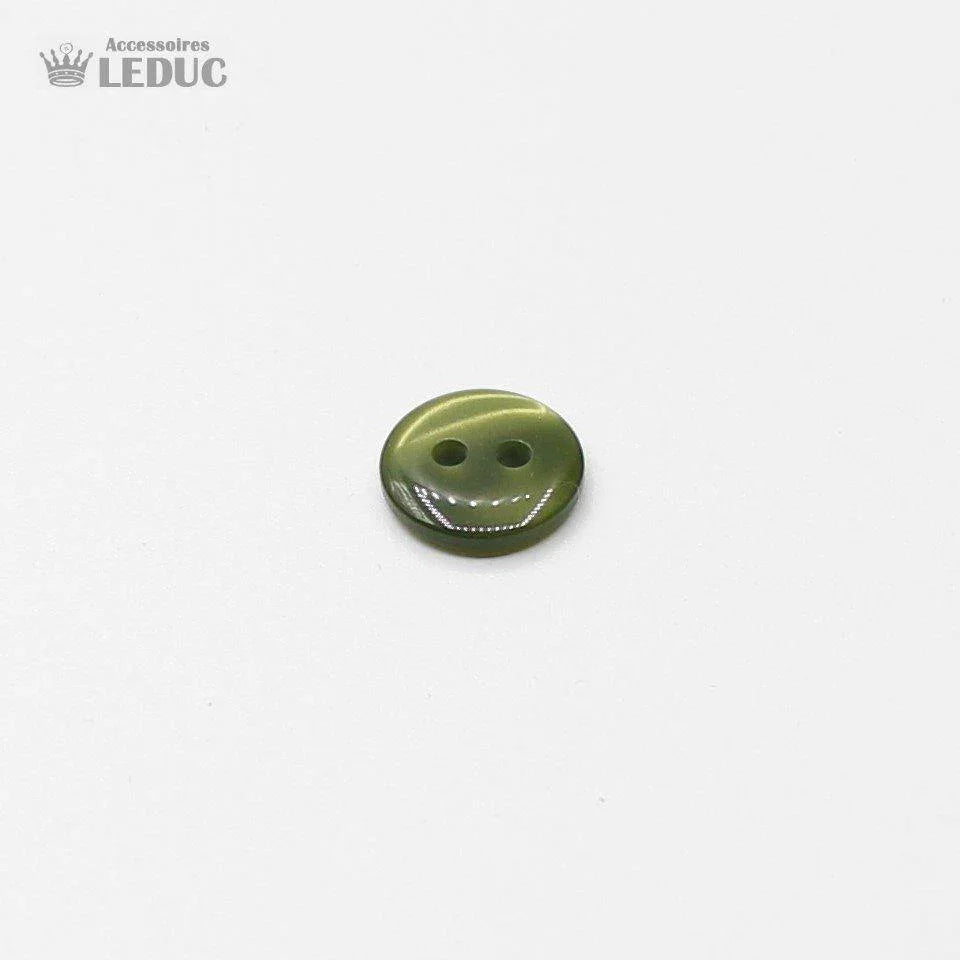 50 pieces - 2 Holes Polyester Button for Blouses 13mm (20") - (KP2 105 20") - ACCESSOIRES LEDUC