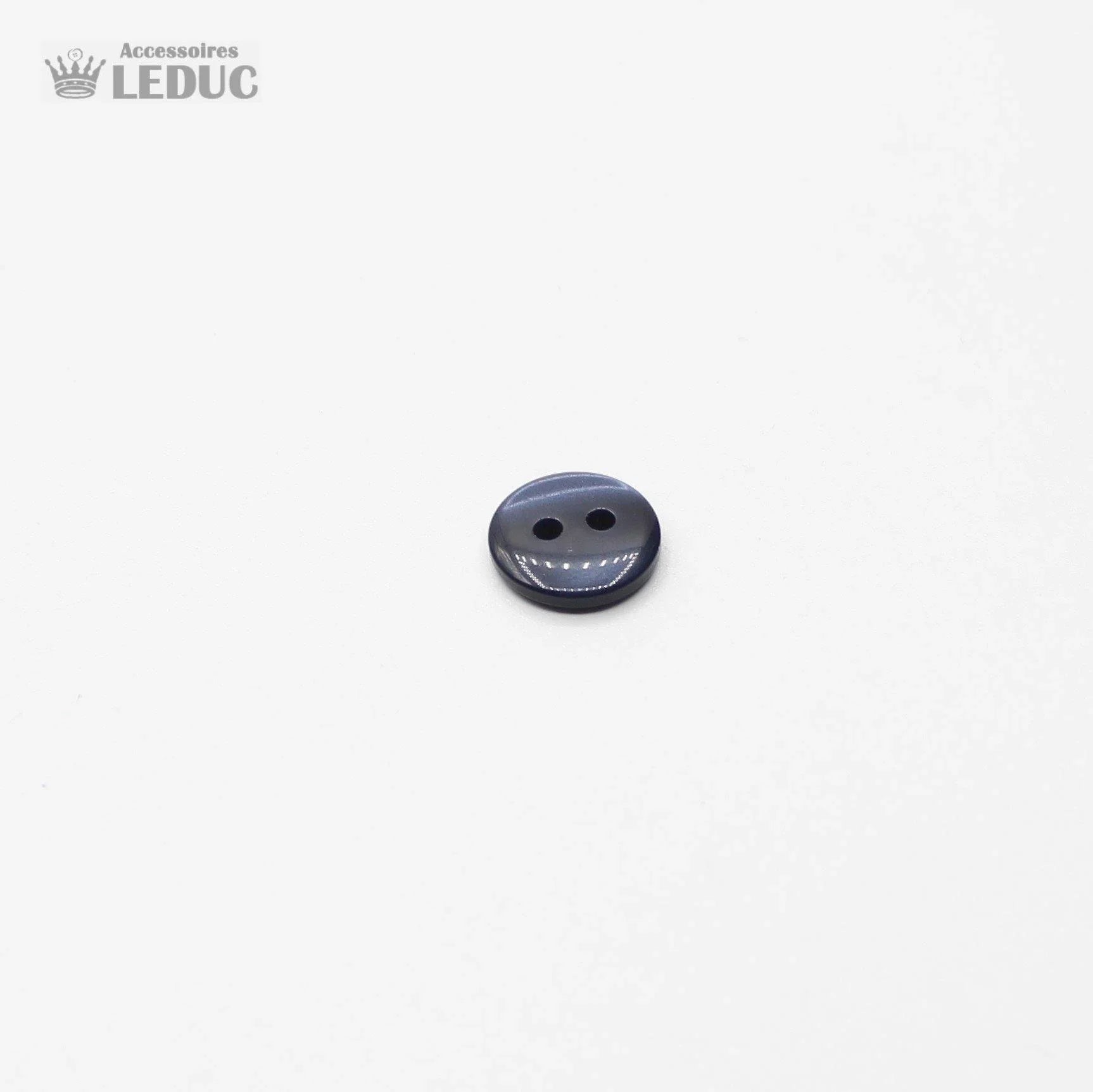 50 pieces - 2 Holes Polyester Button for Blouses 13mm (20") - (KP2 105 20") - ACCESSOIRES LEDUC