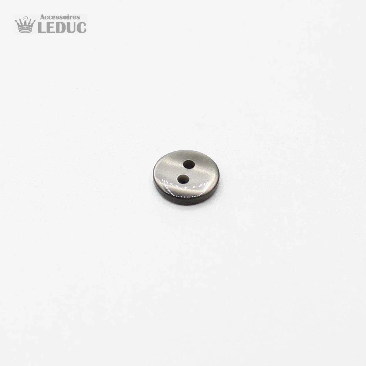 50 pieces - 2 Holes Polyester Button for Blouses 13mm (20") - (KP2 105 20") - ACCESSOIRES LEDUC