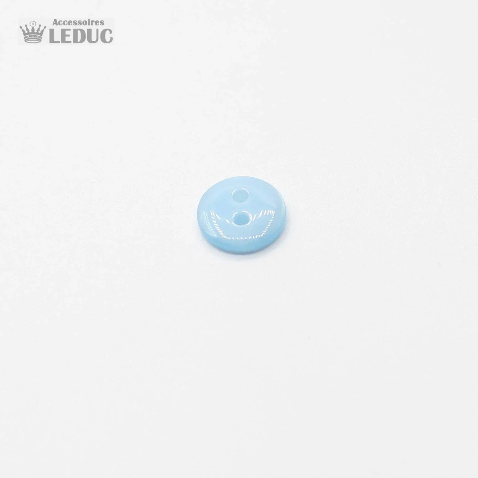 50 pieces - 2 Holes Polyester Button for Blouses 13mm (20") - (KP2 105 20") - ACCESSOIRES LEDUC