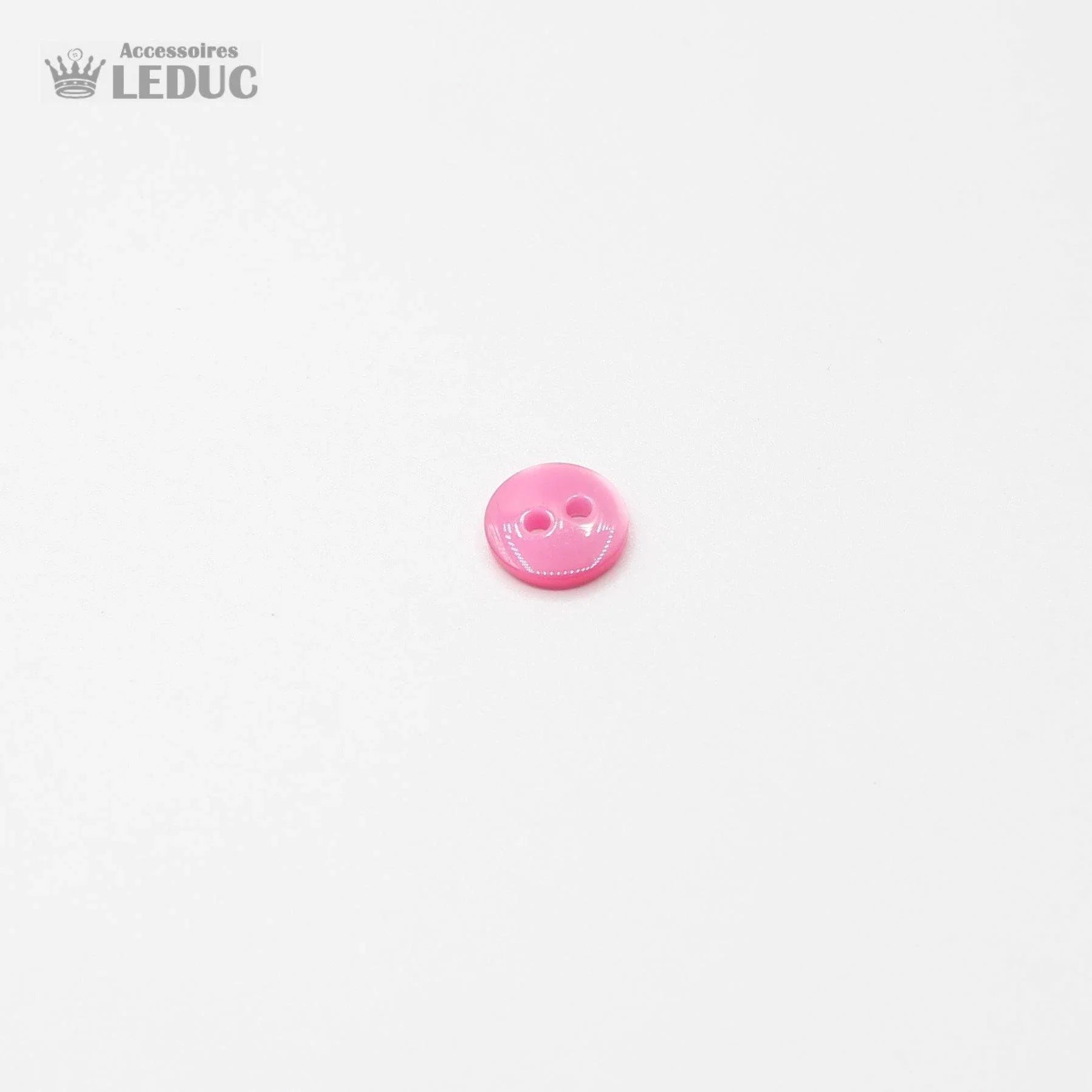 50 pieces - 2 Holes Polyester Button for Blouses 13mm (20") - (KP2 105 20") - ACCESSOIRES LEDUC