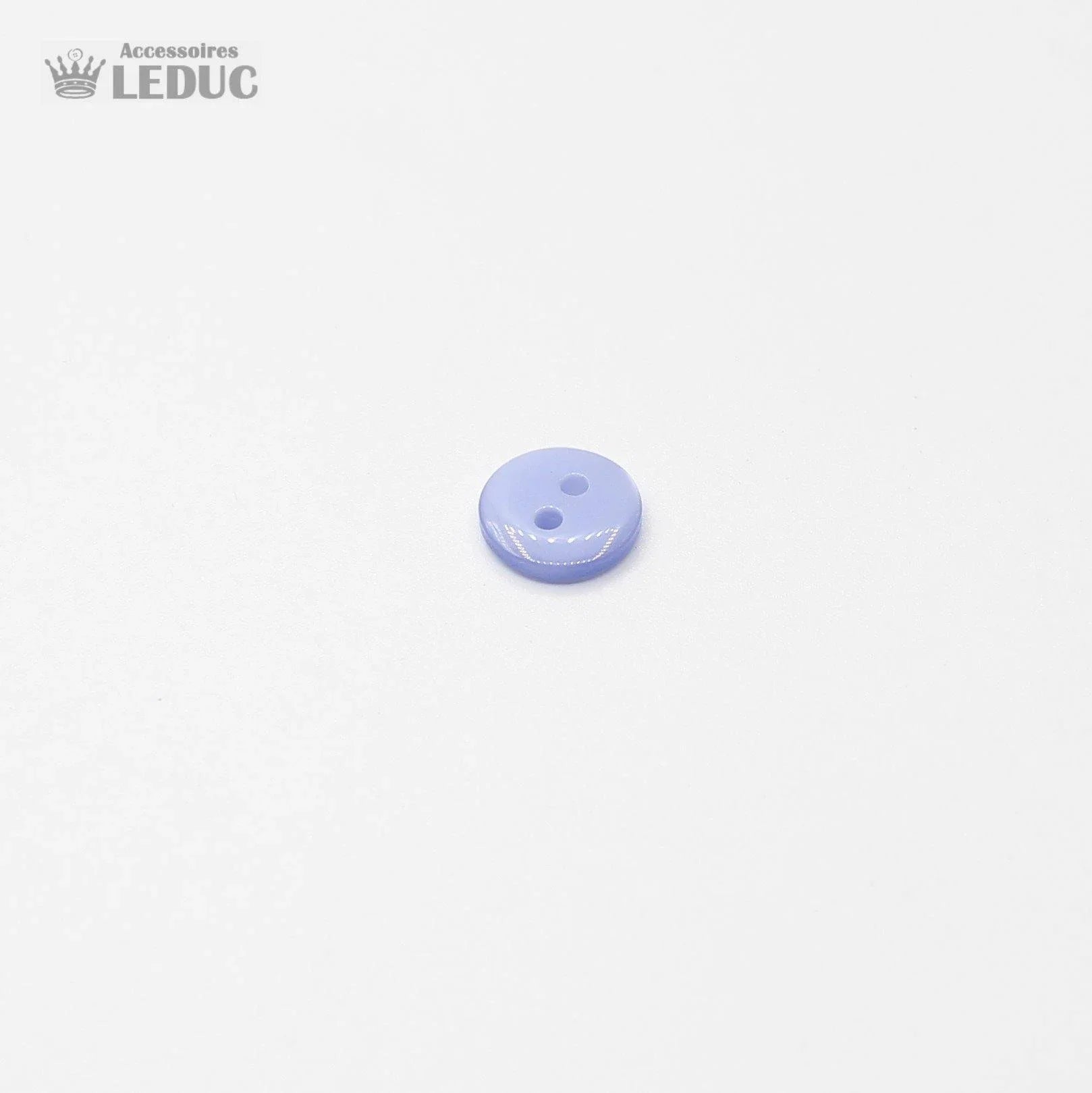 50 pieces - 2 Holes Polyester Button for Blouses 13mm (20") - (KP2 105 20") - ACCESSOIRES LEDUC