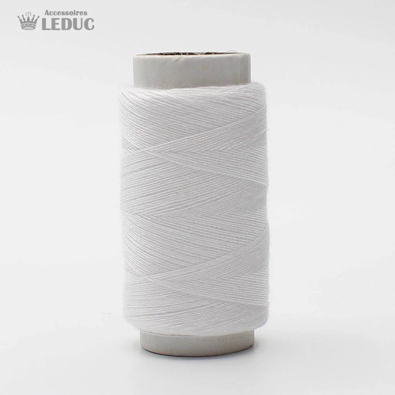 20x200m Yarn 100% Polyester 10 WHITE + 10 BLACK - ACCESSOIRES LEDUC BV