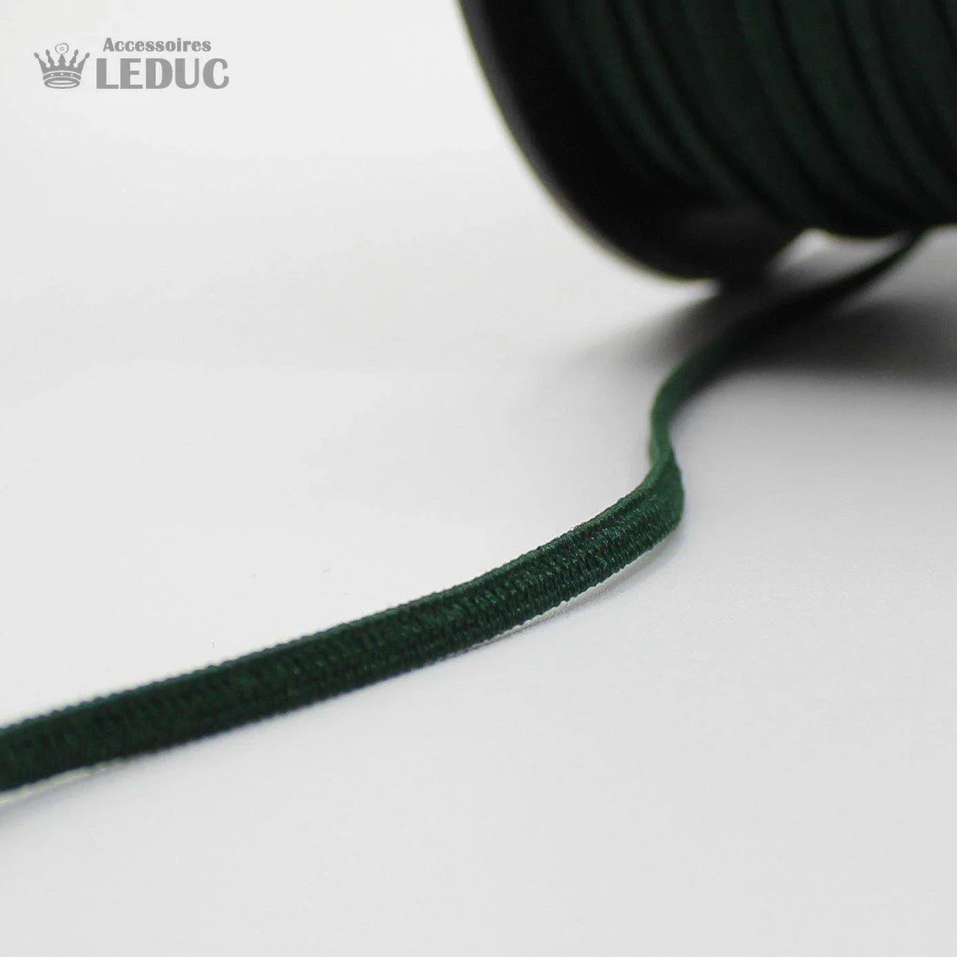100 METRES - 3mm KNITTED Coloured Elastic - ACCESSOIRES LEDUC BV