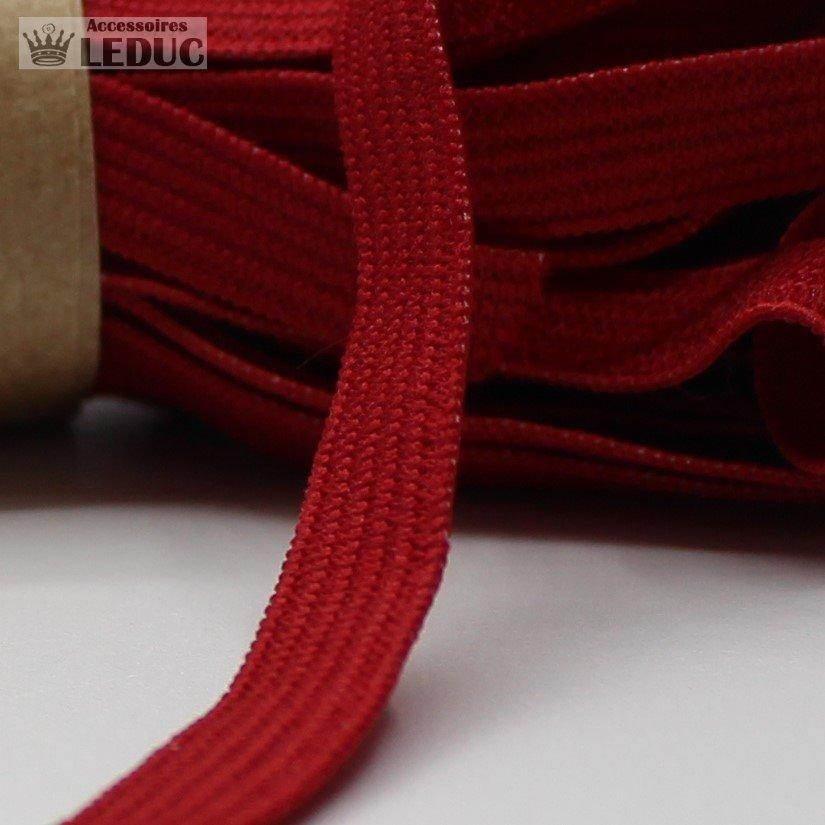 10 METERS - 6mm COLOURED Braided Elastic - ACCESSOIRES LEDUC BV