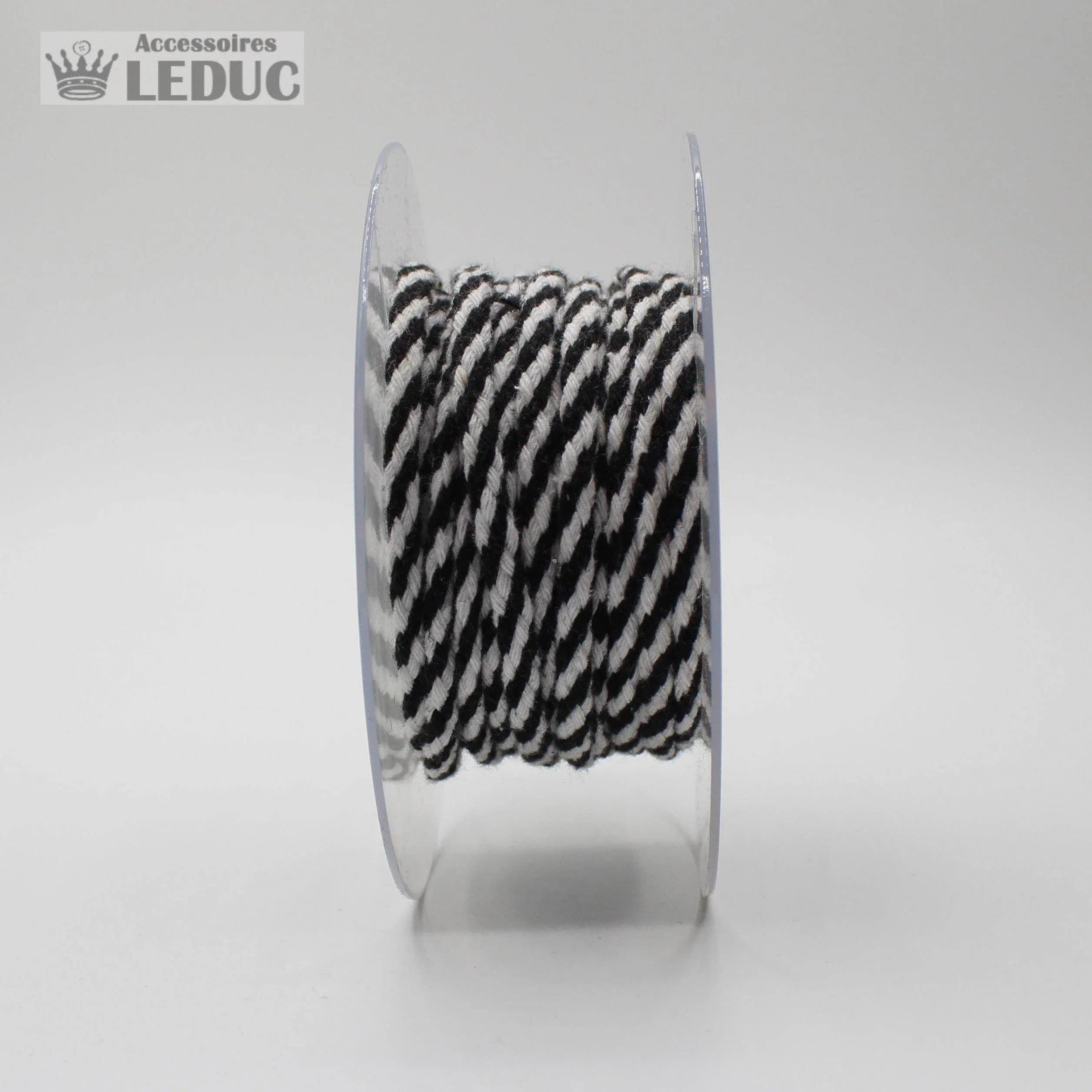 Bicolor Cord - Roll of 10 meters - ACCESSOIRES LEDUC BV